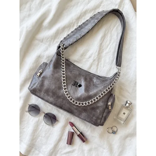 Bolsa Ariadna personalizada con letras metálicas