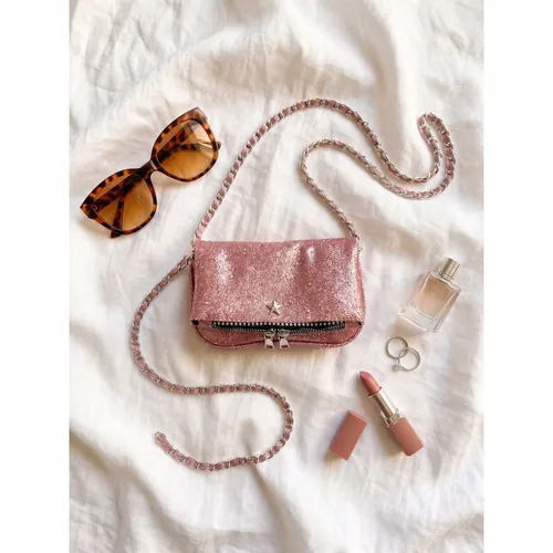 Bolsa Astrea Mini personalizada con letras metálicas