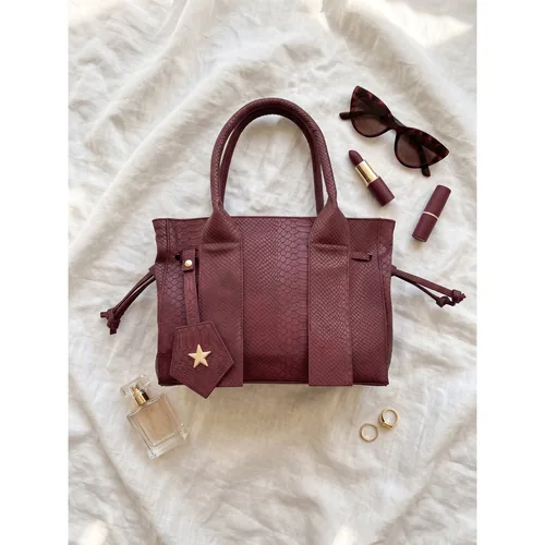 Bolsa Caliope Midi personalizada con letras metálicas