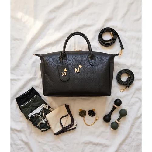 Bolsa Deméter personalizada con letras metálicas