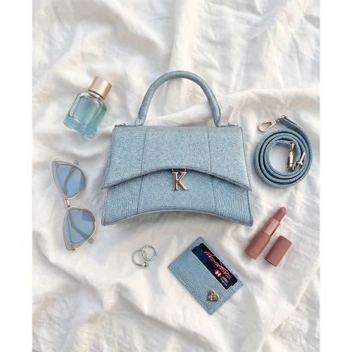 Bolsa Eurídice personalizada con letras metálicas