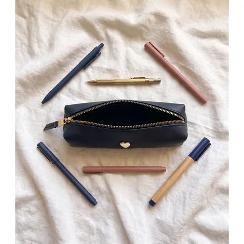 Bolsa Lapicera personalizada con letras metálicas