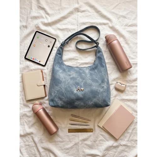 Bolsa Moira personalizada con letras metálicas