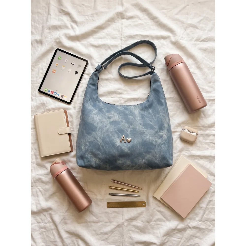 Moira — bolsa personalizada con letras metálicas