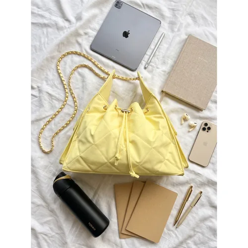 Bolsa Theia 25 personalizada con letras metálicas
