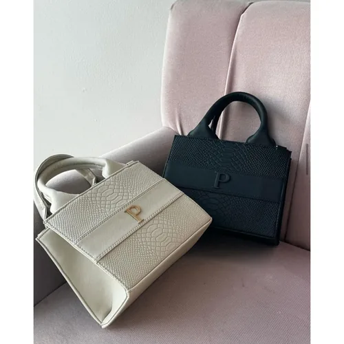 Bolsa Tote Classic Mini personalizada con letras metálicas