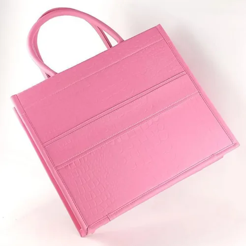 Bolsa Tote Cleo Maxi personalizada con letras metálicas