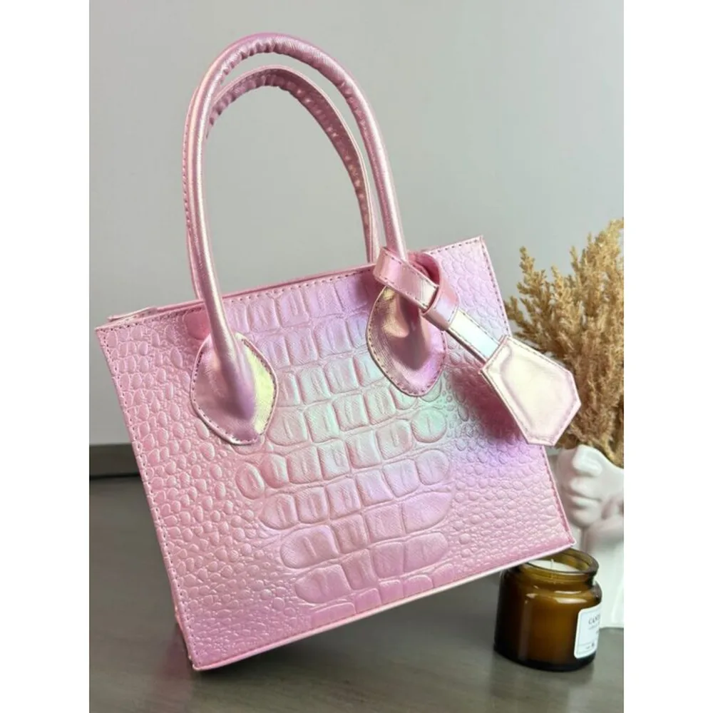 Tote Medusa — bolsa personalizada con letras metálicas